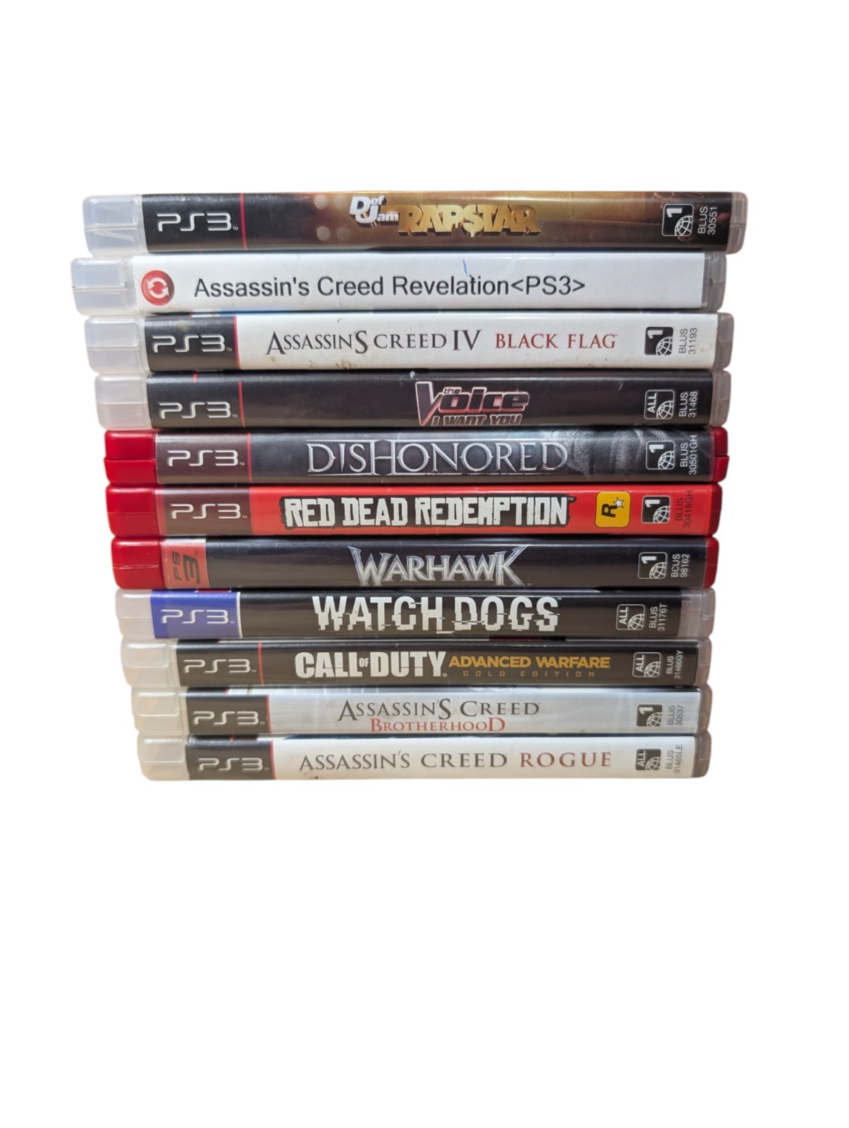 PS3 Video Game Lot Of 11 Various Titles Tested And Working