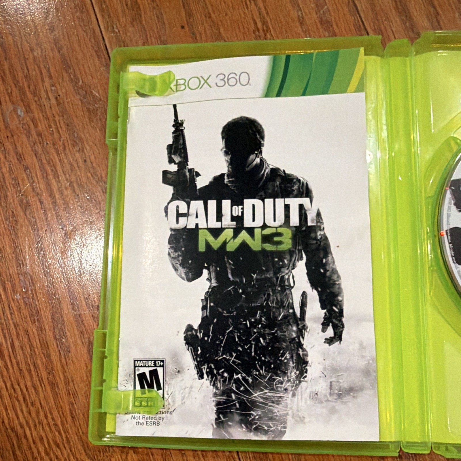 Activision Call of Duty: MW3 (Xbox 360) w/ Manual Multiplayer M NTSC-U/C