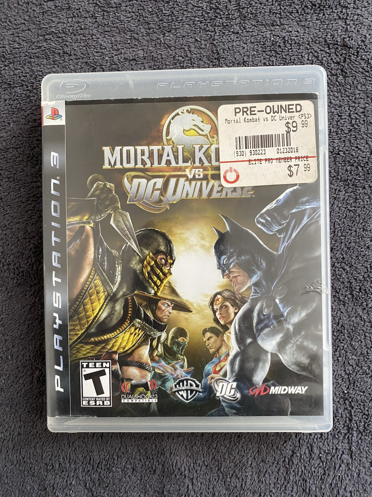 Lot Of 3 PlayStation 3 Games Injustice, Disney Infinity, Mortal Kombat