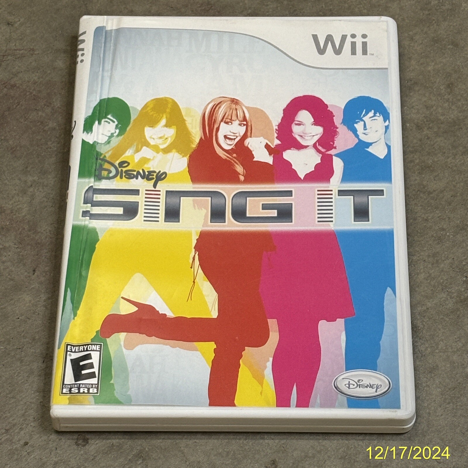 Disney ‚Sing It‘ Video Game Nintendo Wii 2008 Kids Party Fun