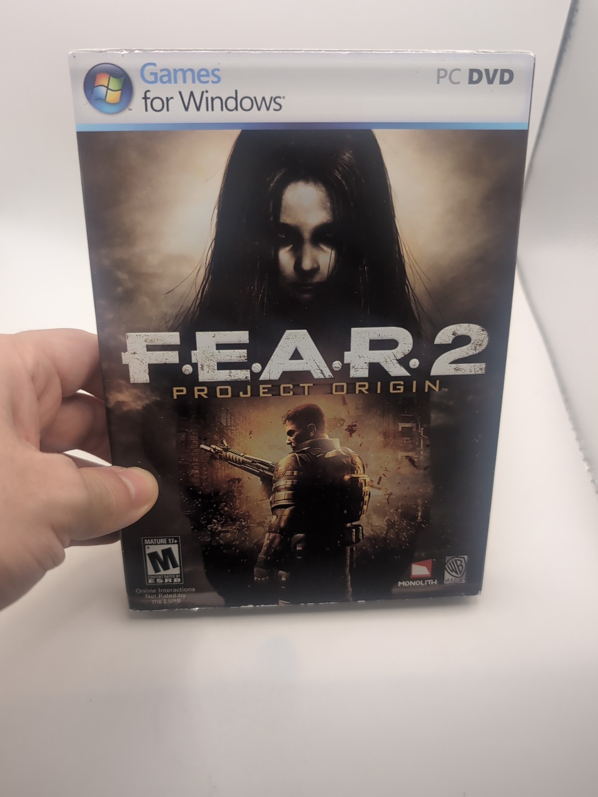 Fear 2 Project Origin PC Brand New w/ Slipcover