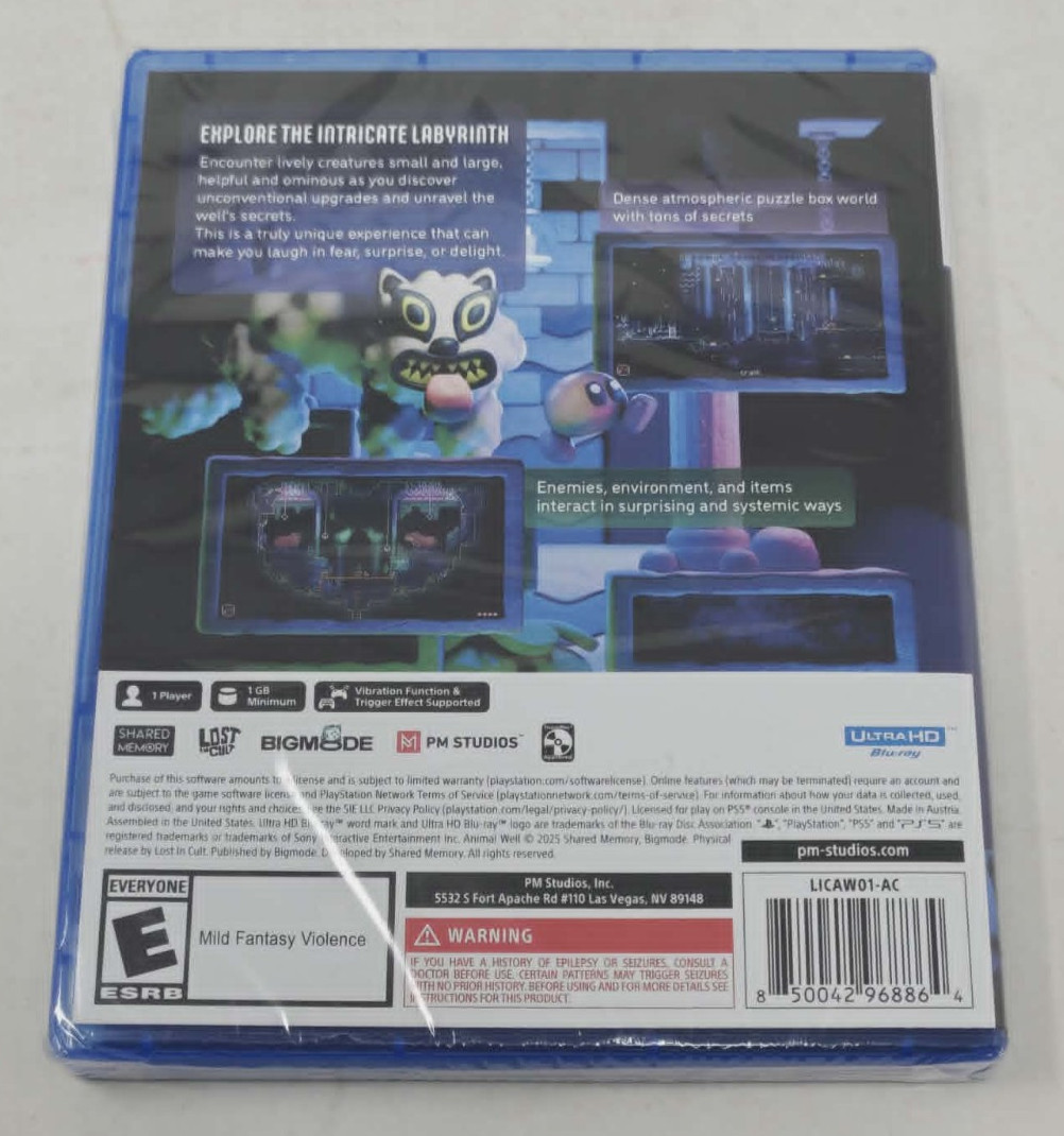 PS5 Animal Well *NEW*F/S*