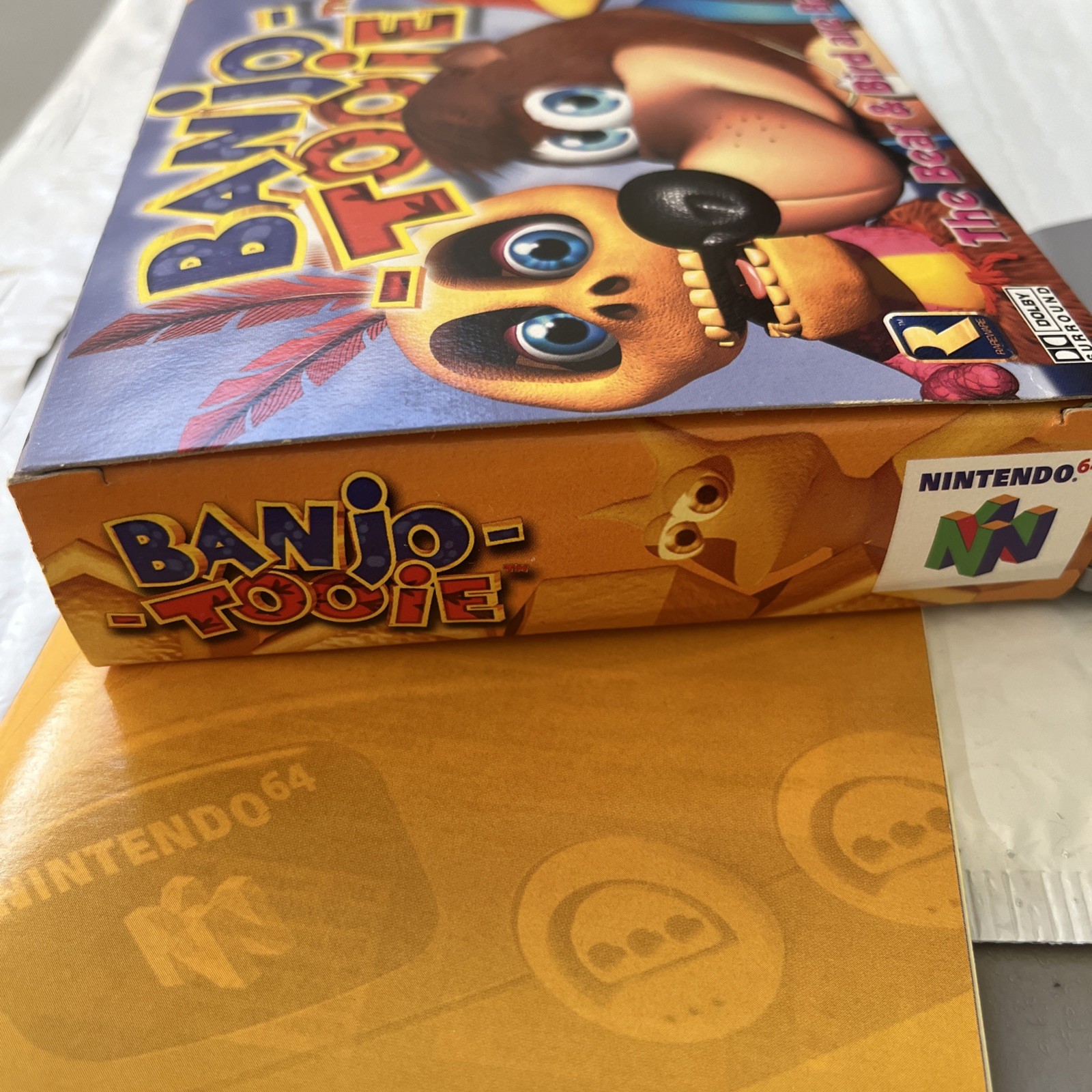 Banjo-Tooie N64 Nintendo 64 Authentic Box Manual Game