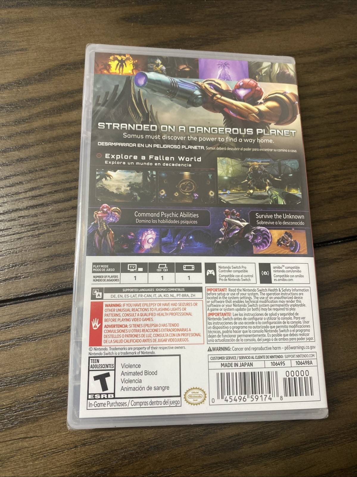 NEW Metroid Prime 4 Beyond NINTENDO SWITCH SEALED FREE SHIPPING!!