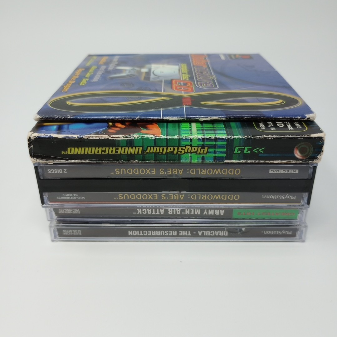 Lot Of Discs & Cases (Playstation 1) PS1 SEE PICS & DESC (Games missing discs)