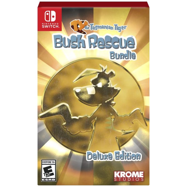Ty The Tasmanian Tiger Hd Bush Rescue Bundle Deluxe Edition (Nintendo Switch)
