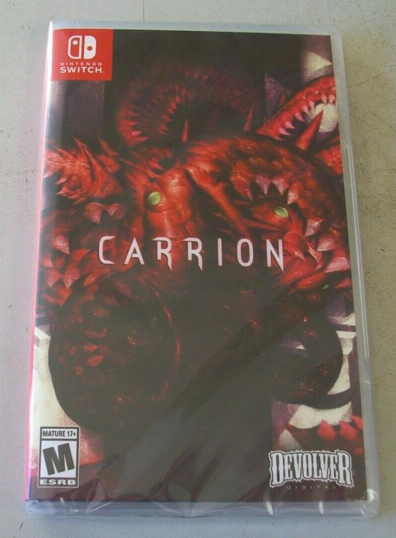 Carrion – Switch – Single Ed. – w/FREE ART PRINT! NEW SEALED FREE US SHIPPING