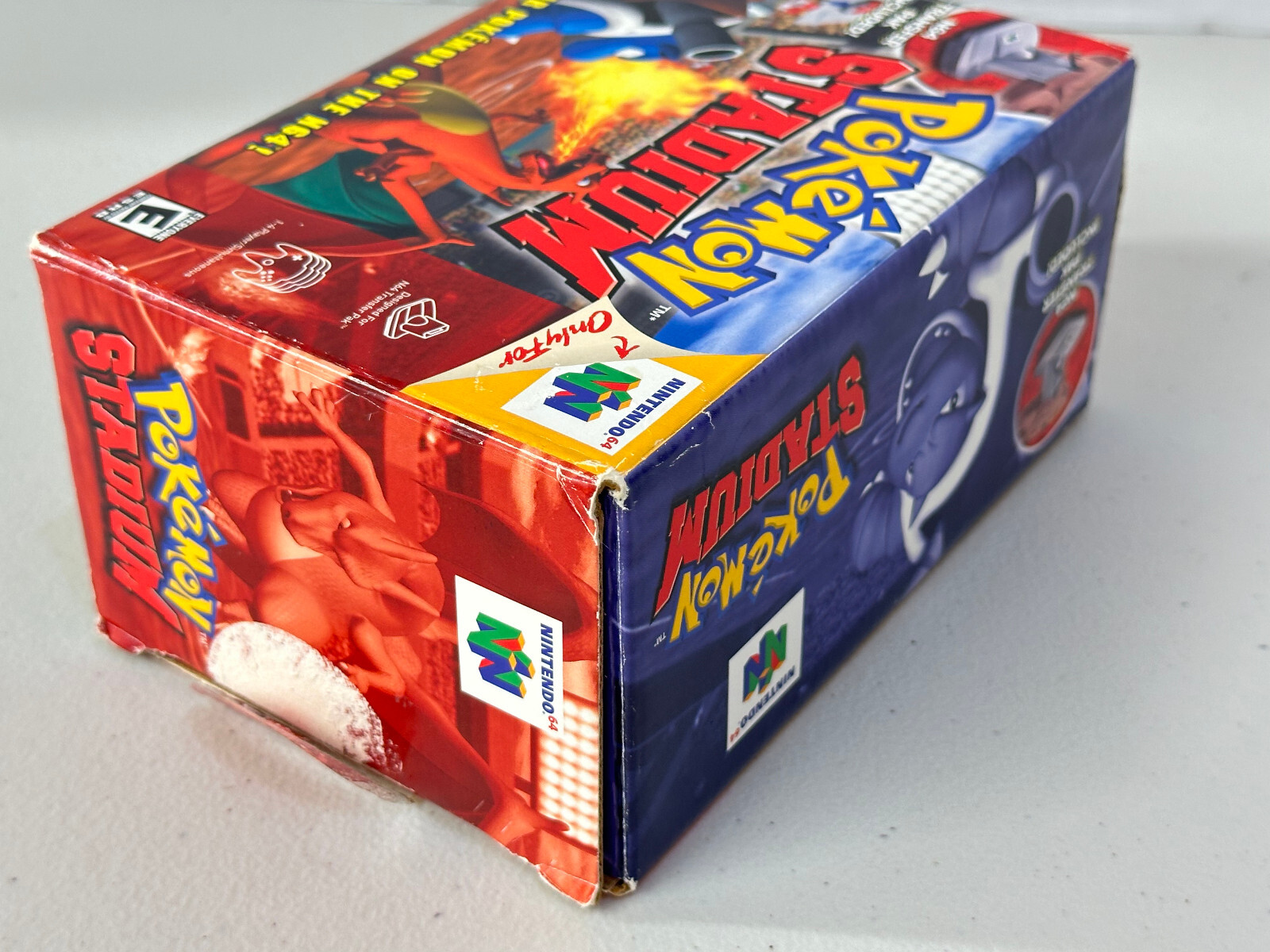 Pokemon Stadium (Nintendo 64 N64) Complete w/Transfer Pak Authentic