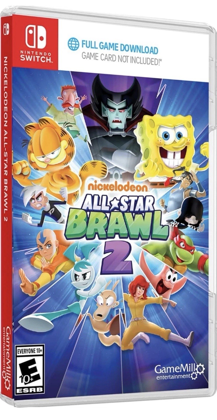 Nickelodeon All-Star Brawl 2 Nintendo Switch Game (Code in Box) | New Sealed