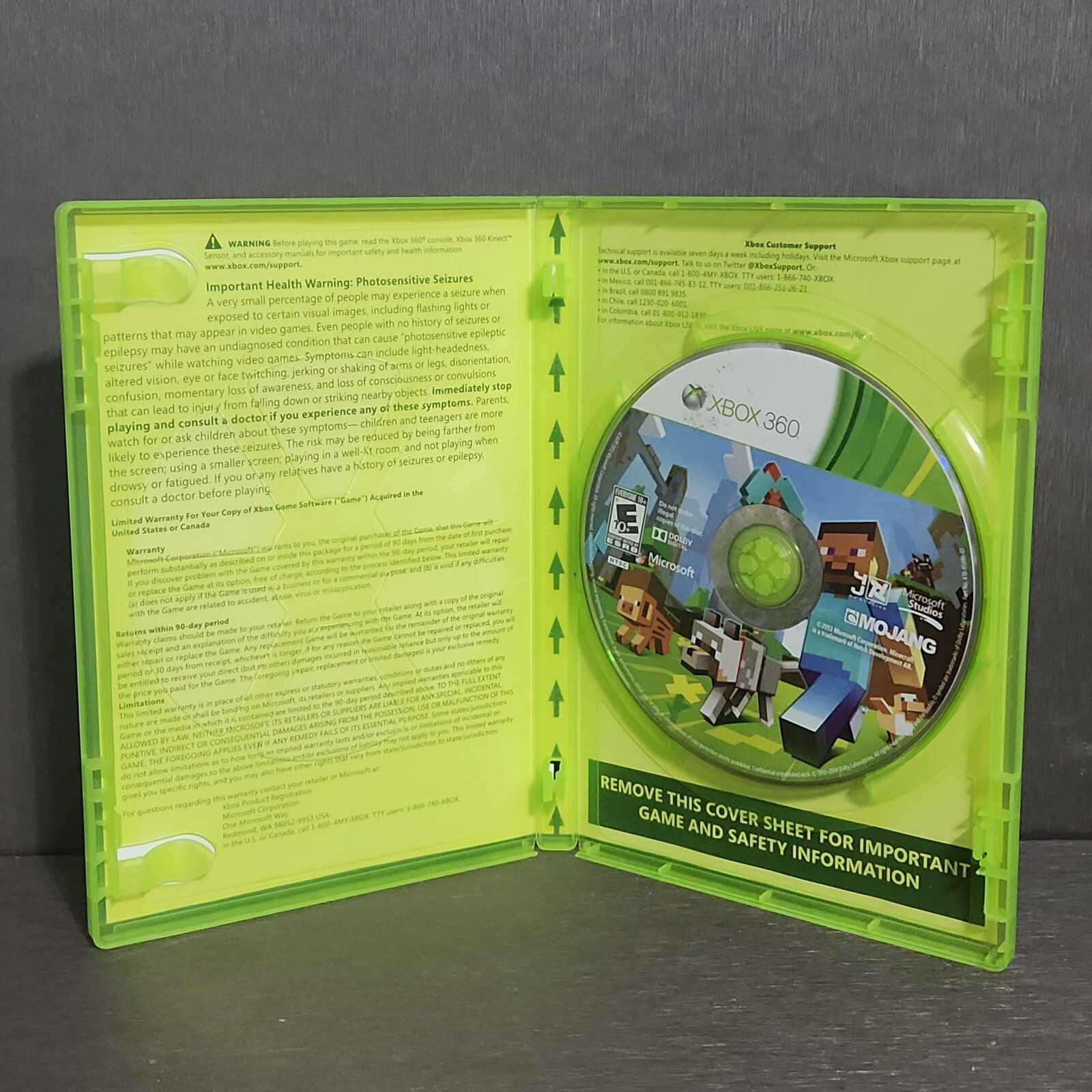 Minecraft Xbox 360 Refurbished