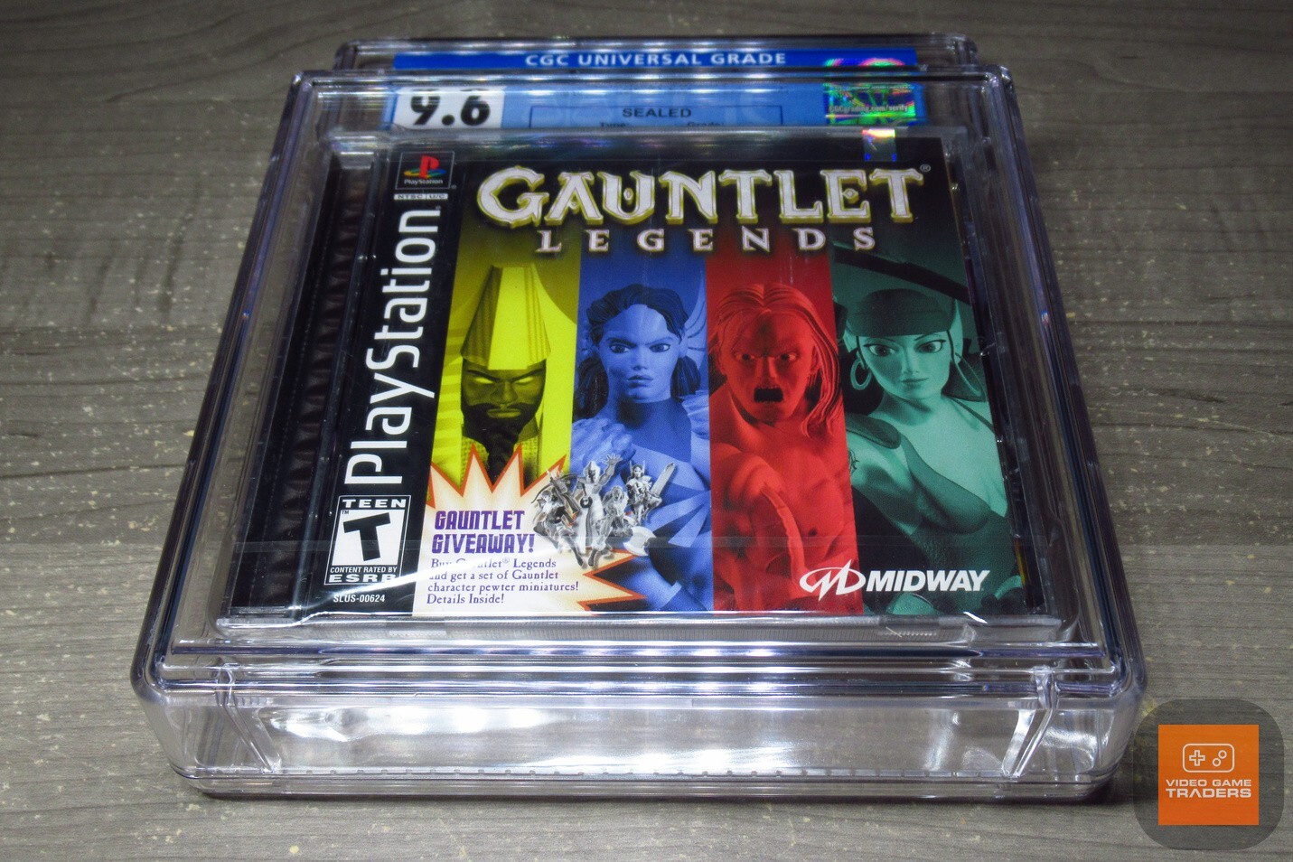 CGC 9.6 A+ – Gauntlet Legends PlayStation 1, PS1 2000 NEW!