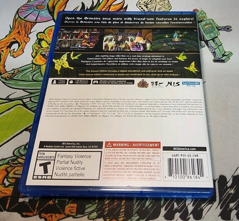 GrimGrimoire OnceMore- Deluxe Edition – Sony PlayStation 5 PS5