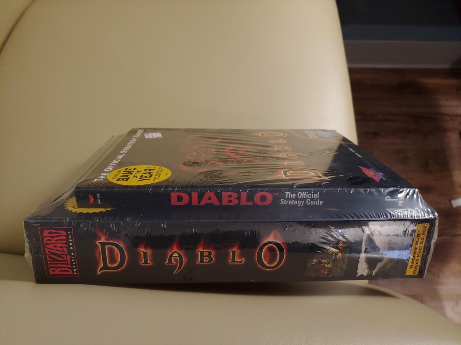 FACTORY SEALED Diablo – Game of the Year (PC, 1998) WITH Strategy guide