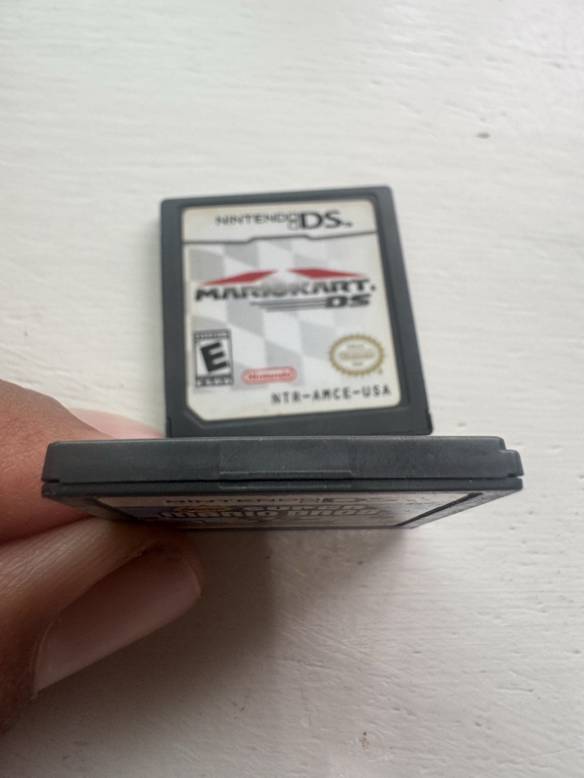 Mario Kart DS & New Super Mario Bros DS Cartridges Only – Tested Authentic
