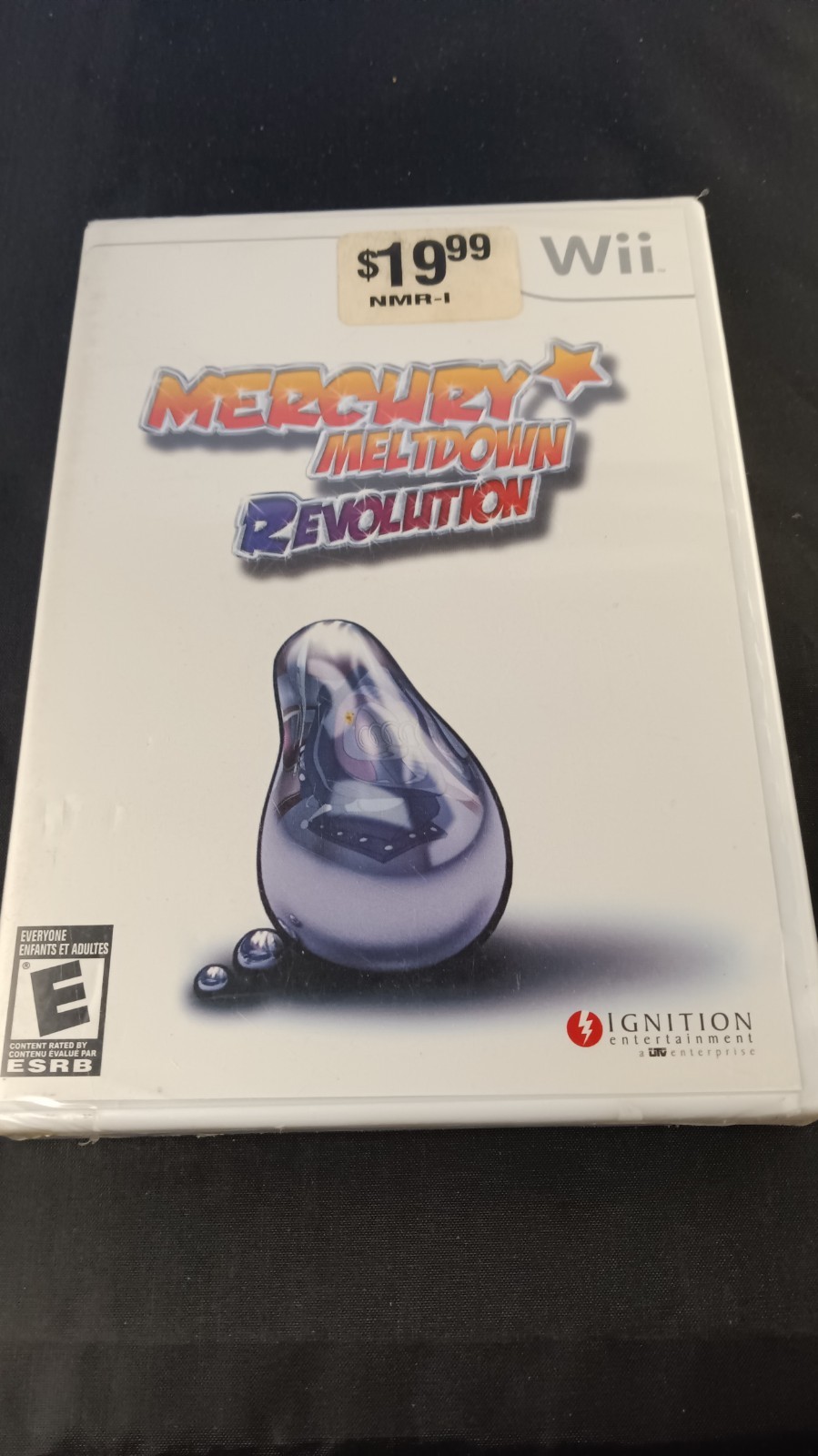 NEW Sealed Nintendo Wii Mercury Meltdown Revolution Video Game