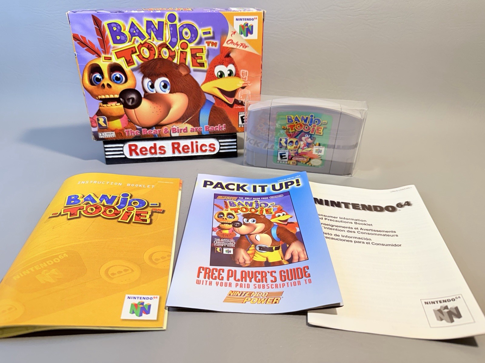 Banjo Tooie – Nintendo 64 (N64) Authentic CIB – Excellent Condition