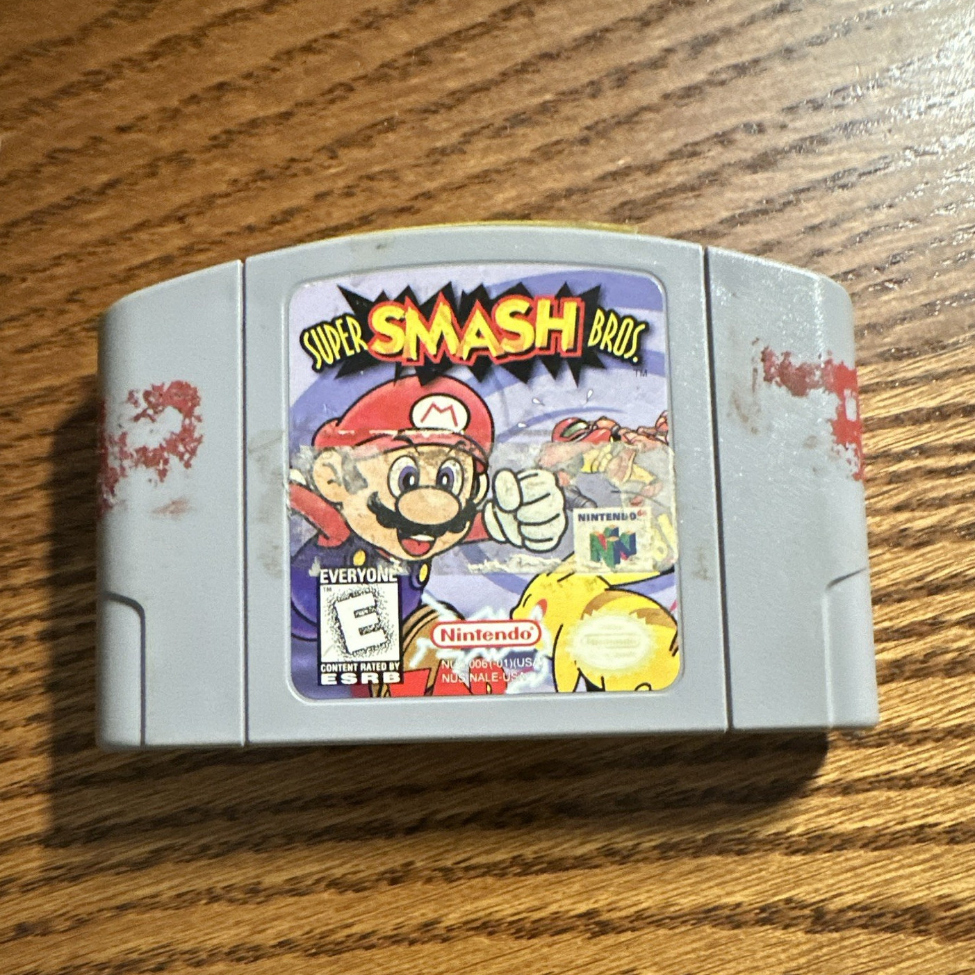 Nintendo Super Smash Bros. Nintendo 64 N64 NTSC-U/C E Game Pak Cartridge