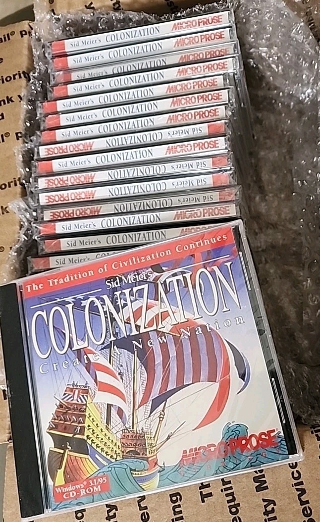 Sid Meier’s Colonization (PC, 1995) 1 Unit. (25 Available)