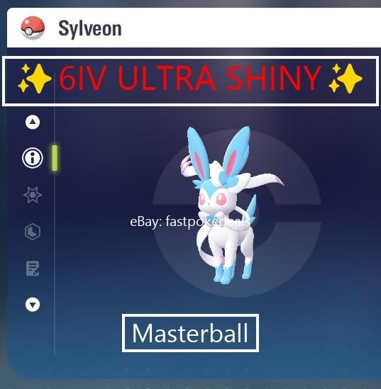 Pokemon Legends ZA ✨ 6IV Shiny Alpha Sylveon ✨Fast 🚀 Masterball Held