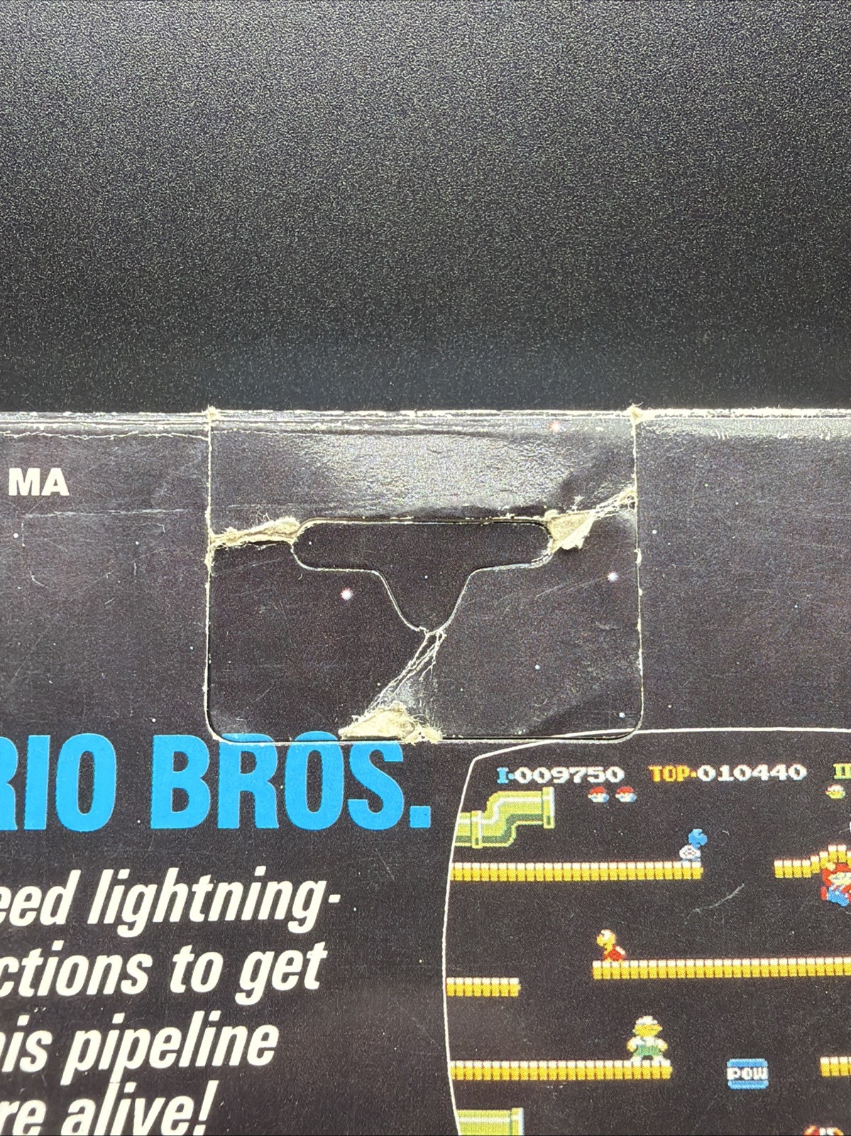 Mario Bros Arcade Classic Series Nintendo NES 5 Screw With Hangtab •No Manual!•