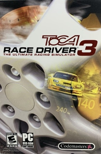ToCA Race Driver 3 The Ultimate Race Simulator – PC, 2006 Codemasters – NEW