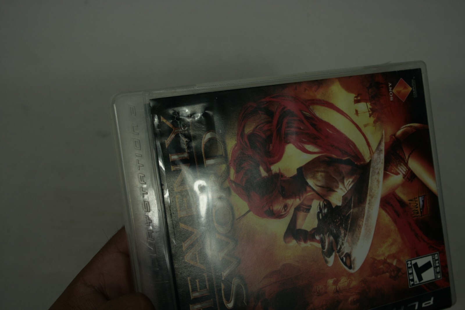 Heavenly Sword PS3 CIB Sony PlayStation 3 2007 Complete w/ Manual & Ad Insert E