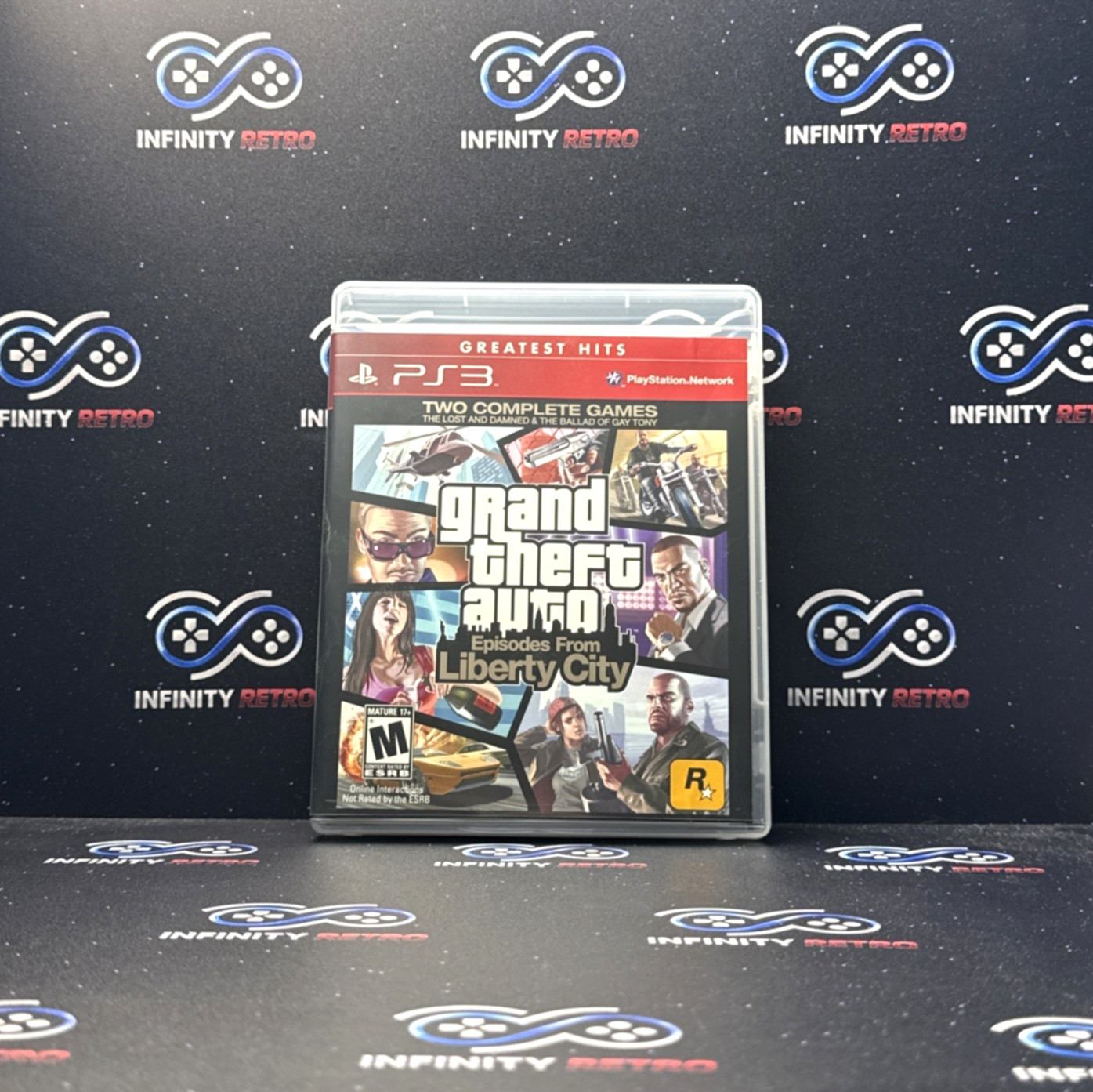 Grand Theft Auto: Episodes From Liberty City PlayStation 3 CIB + Map Refurbished