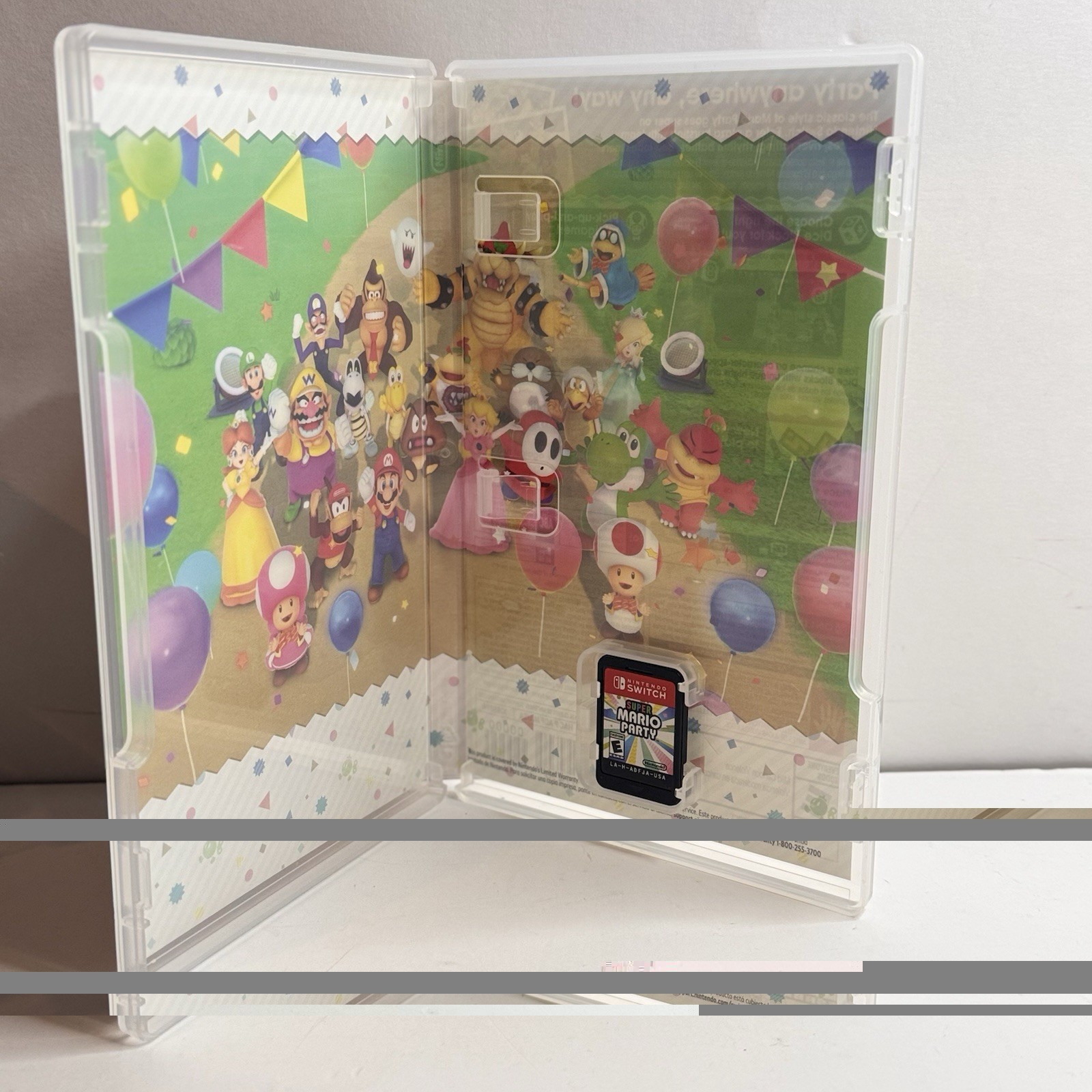 Super Mario Party (Nintendo Switch, 2018) Complete In Box – Tested & Working