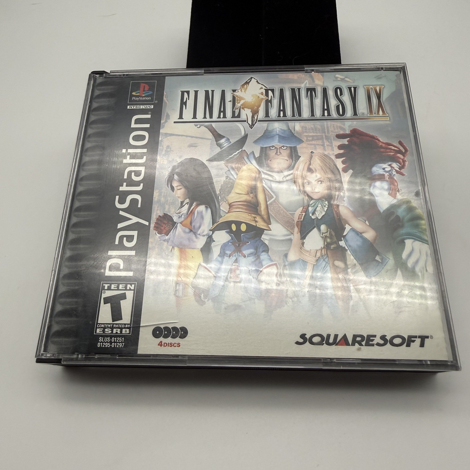Final Fantasy IX 9 (PlayStation 1, Ps1) Black Label CIB /w Reg Card – TESTED