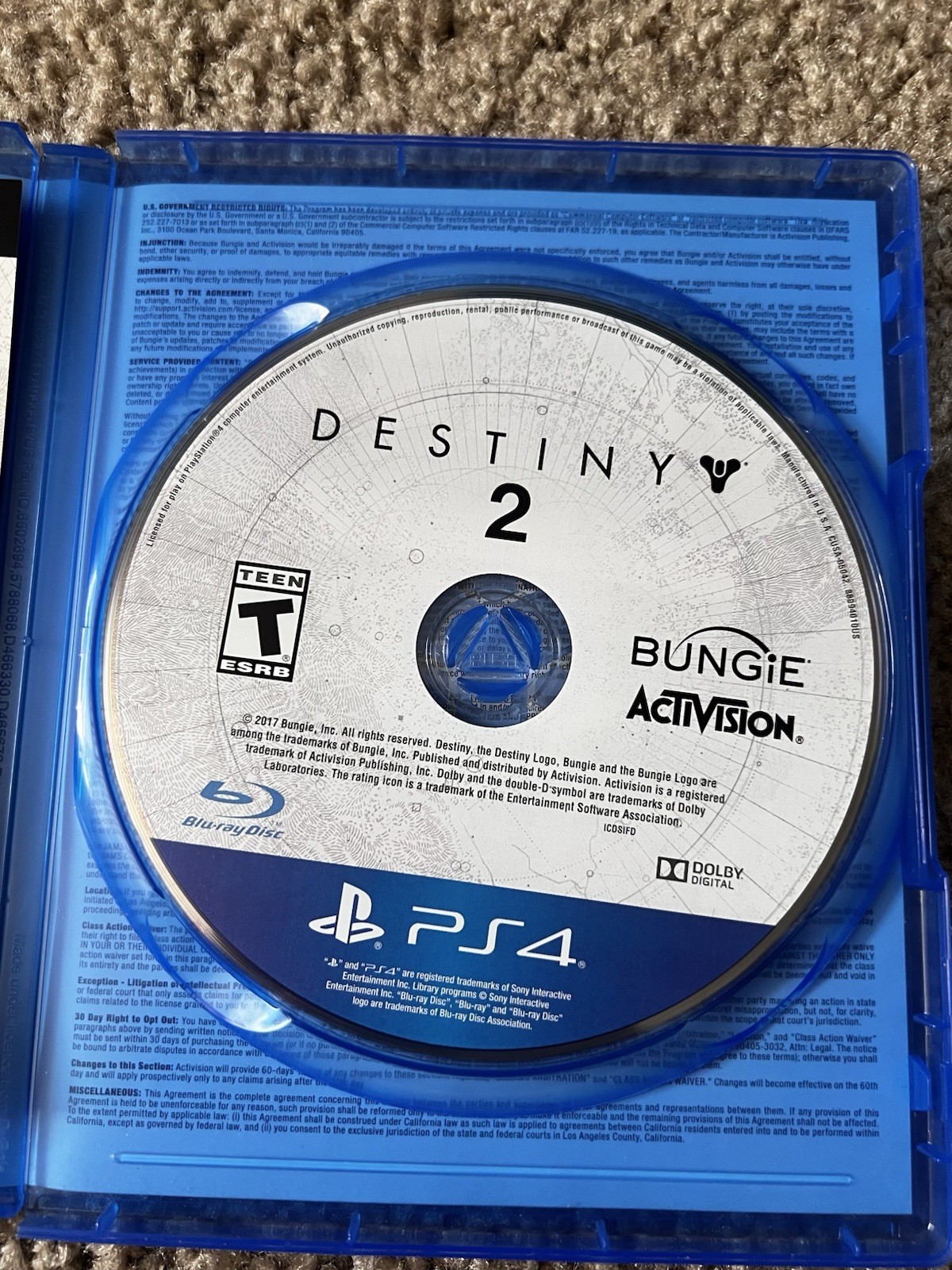 Activision Destiny 2 PS4 T Teen 2017 Shooter Multiplayer Online Playability