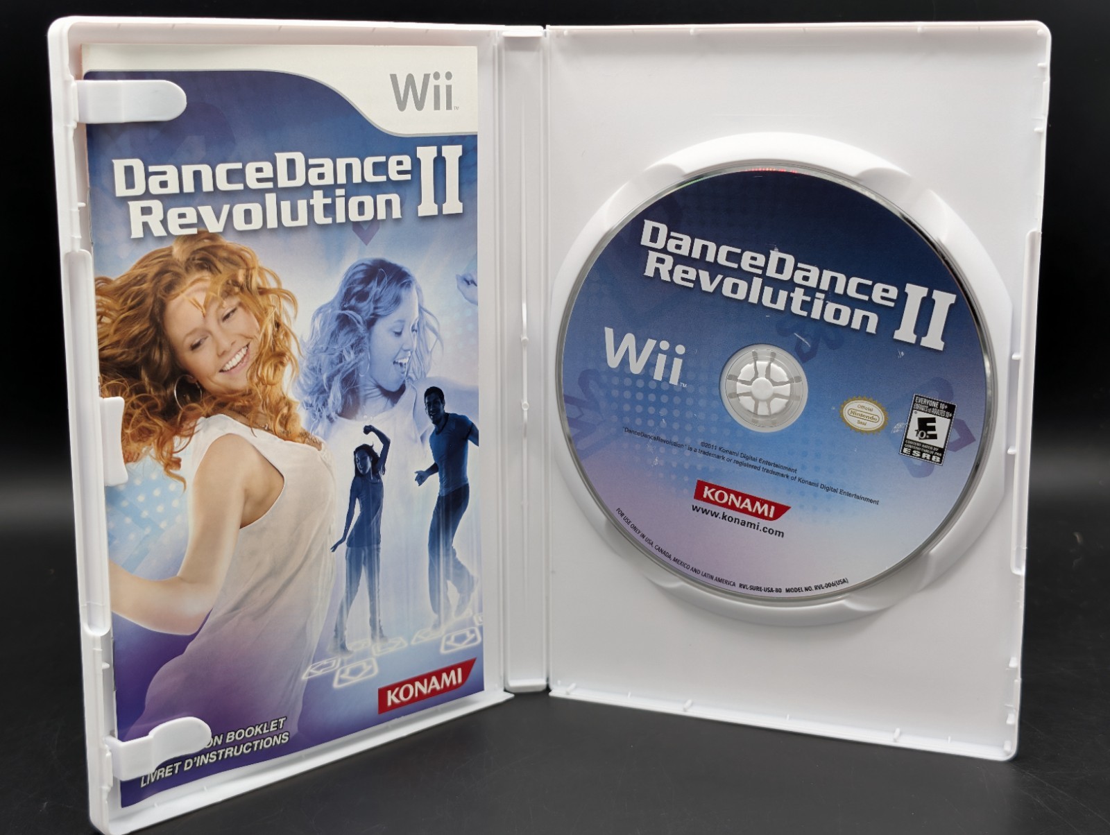 Dance Dance Revolution II ( Nintendo Wii ) CIB – Near Mint Disc- Pristine-Tested