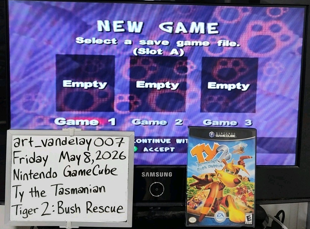 Ty the Tasmanian Tiger 2: Bush Rescue – (GameCube, 2004) *CIB* NM* Tested!