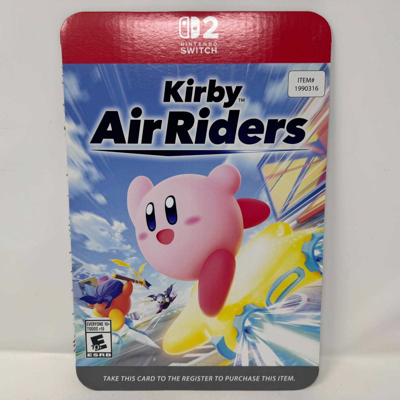 Pokemon ZA Metroid Prime 4 Kirby Air Nintendo Switch Costco Display Poster Card