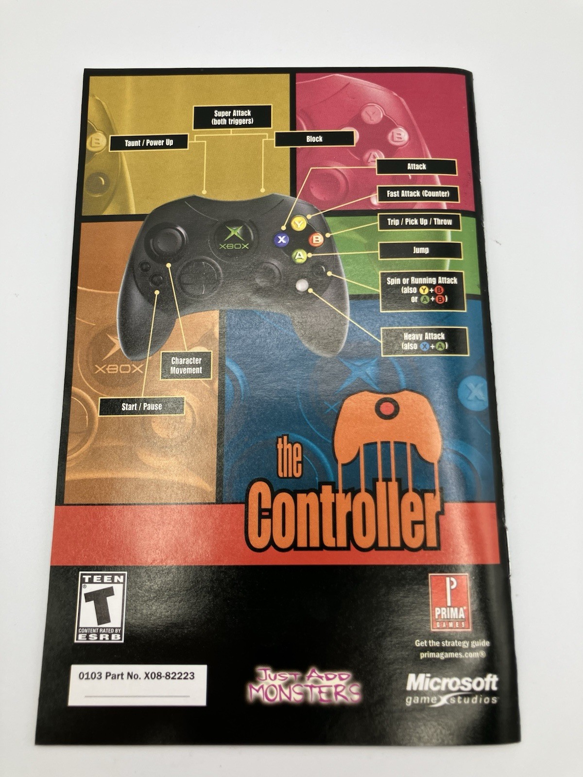 Kung Fu Chaos (Microsoft Xbox, 2003) CIB – Clean Disc, Tested, RARE