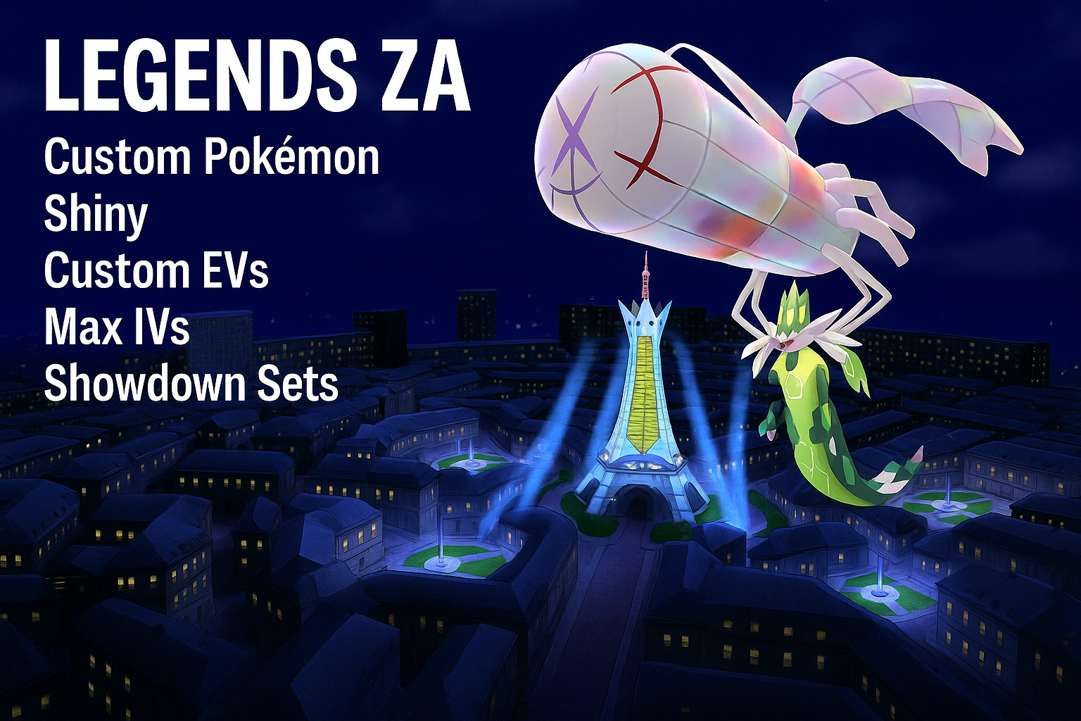 Pokémon Legends ZA Custom Pokémon -Fast Response and Trading-
