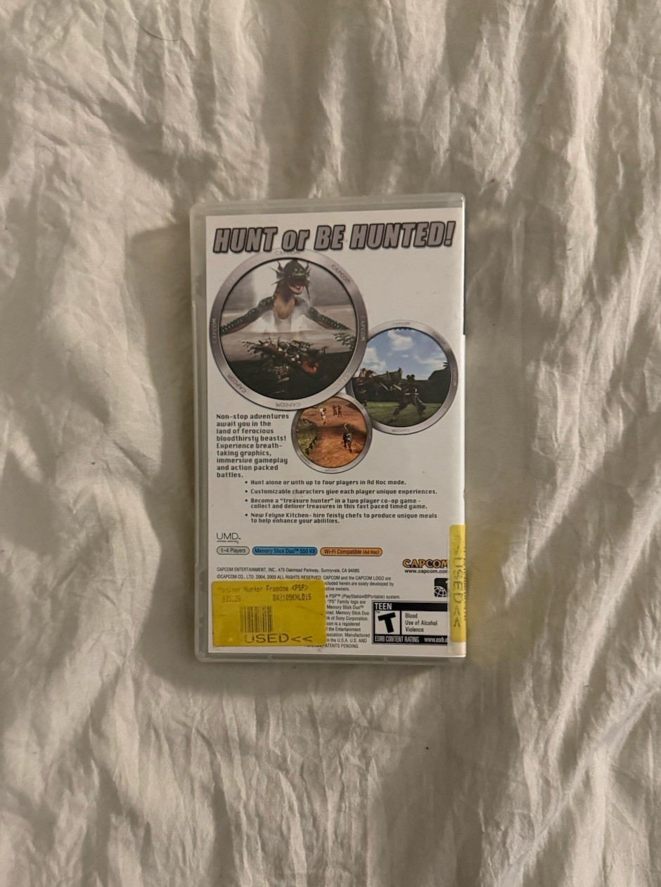 Monster Hunter Freedom (Sony PSP, 2006)