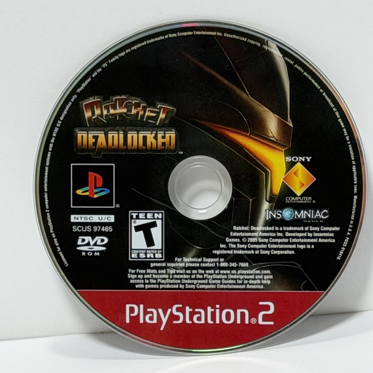 Ratchet & Deadlocked Sony PlayStation 2 Third-Person Shooter TESTED Disc Only