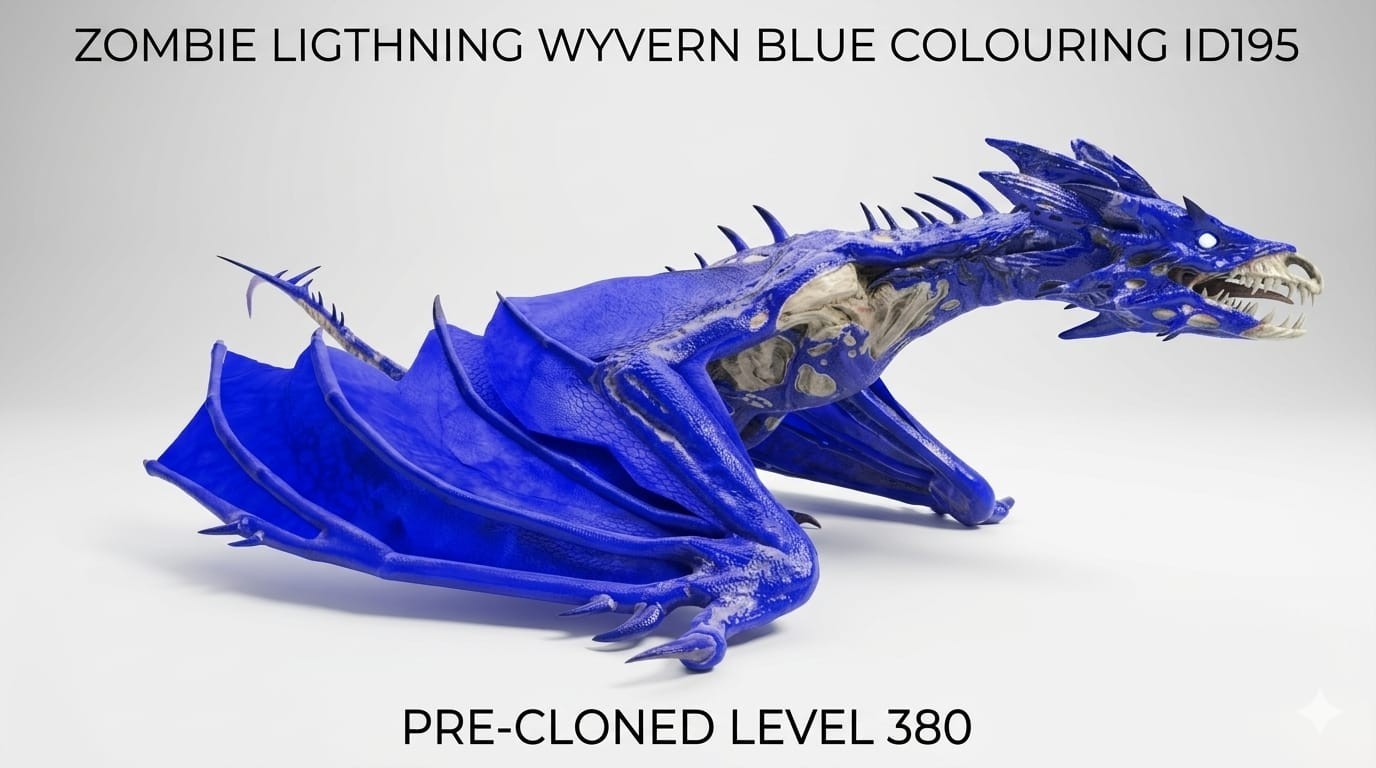 Zombie Lightning Wyvern PRE-CLONED Lvl 380 – Ark Ascended PVE Official Crossplay