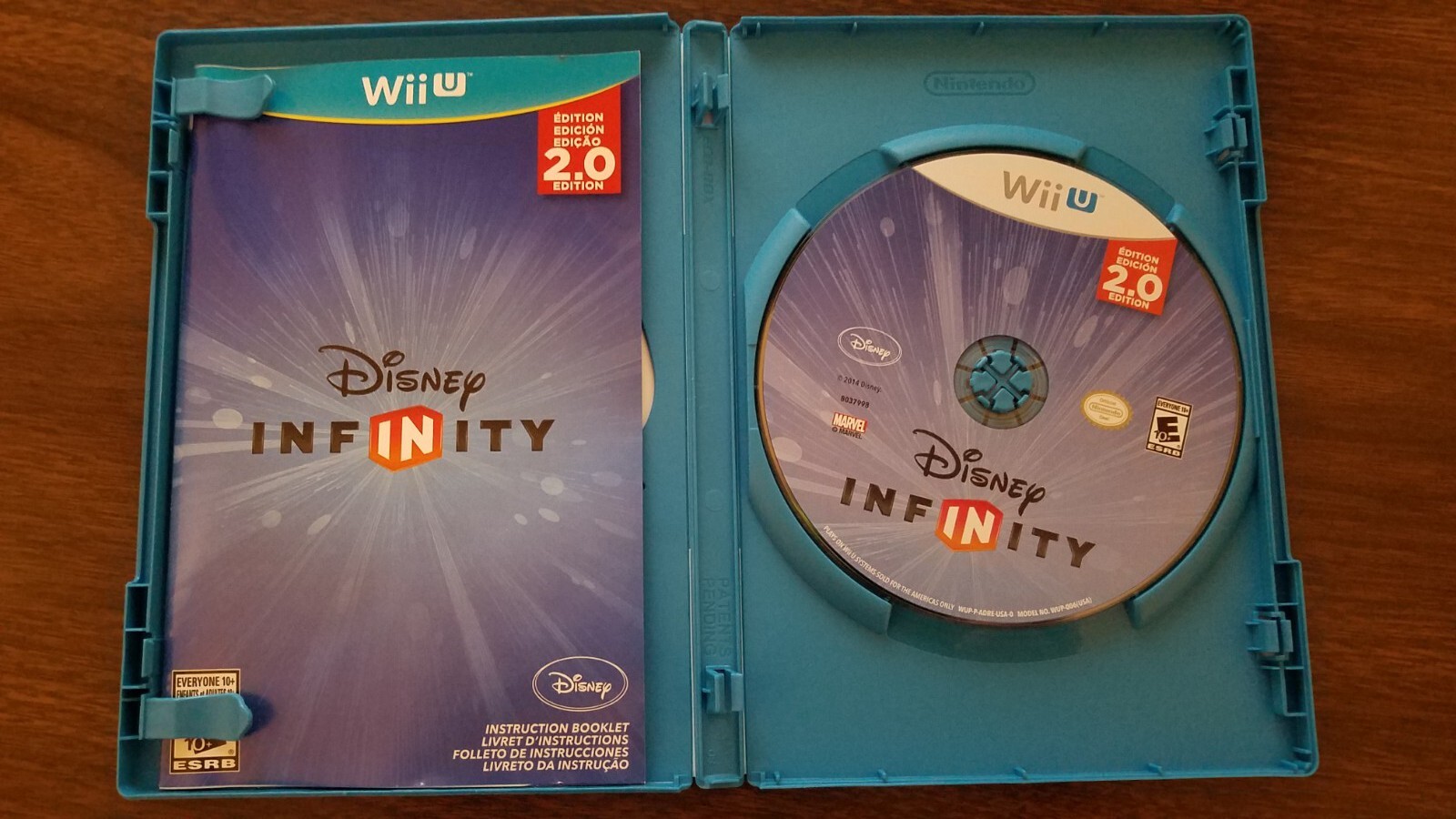 Disney Infinity Bundle Lot 1.0 2.0 & USB Portal Figure Base Nintendo Wii U 2014