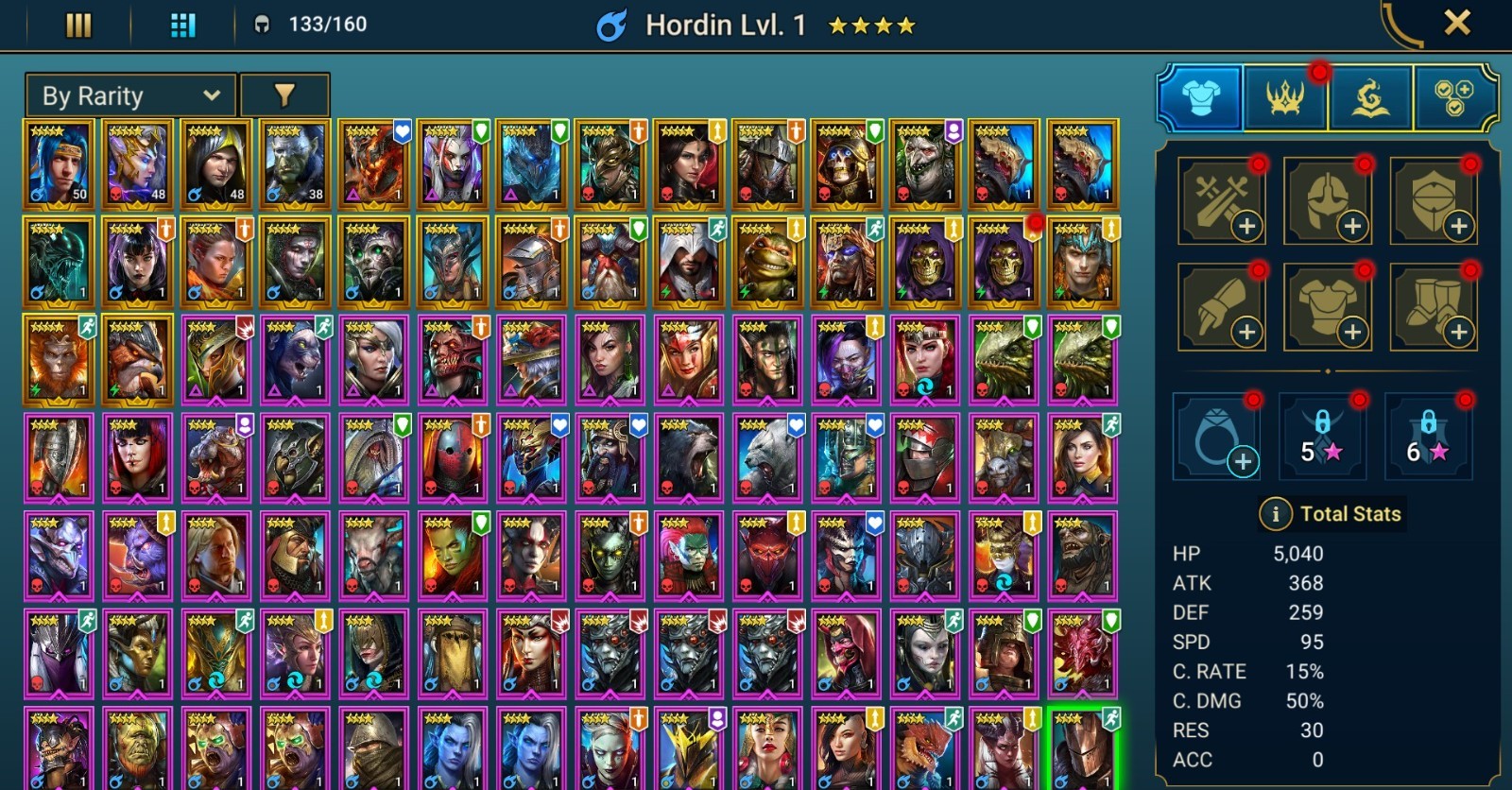 Raid Shadow Legends | Starter acc with Tekteon : 98k energy / 30 Legendary hero