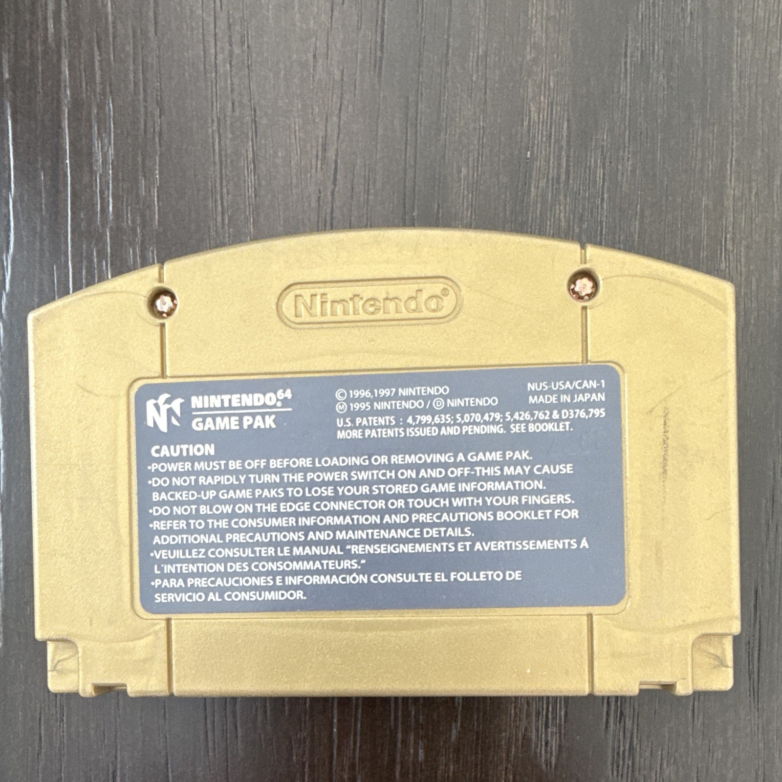 The Legend of Zelda: Majora’s Mask Gold Holo Edition Nintendo 64 NTSC-U/C