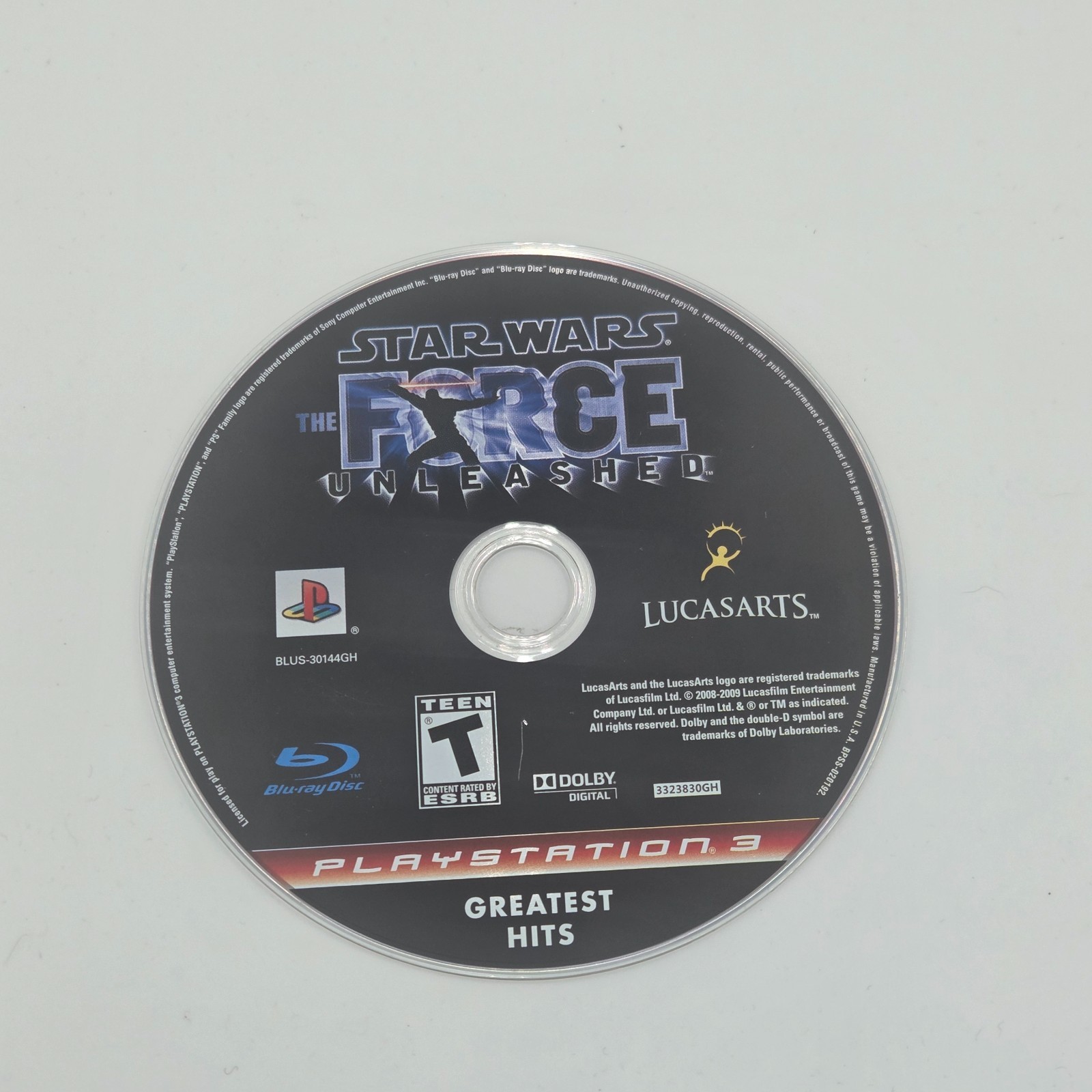 Star Wars The Force Unleashed II (Sony Playstation 3 PS3) Tested – Gamestop Case