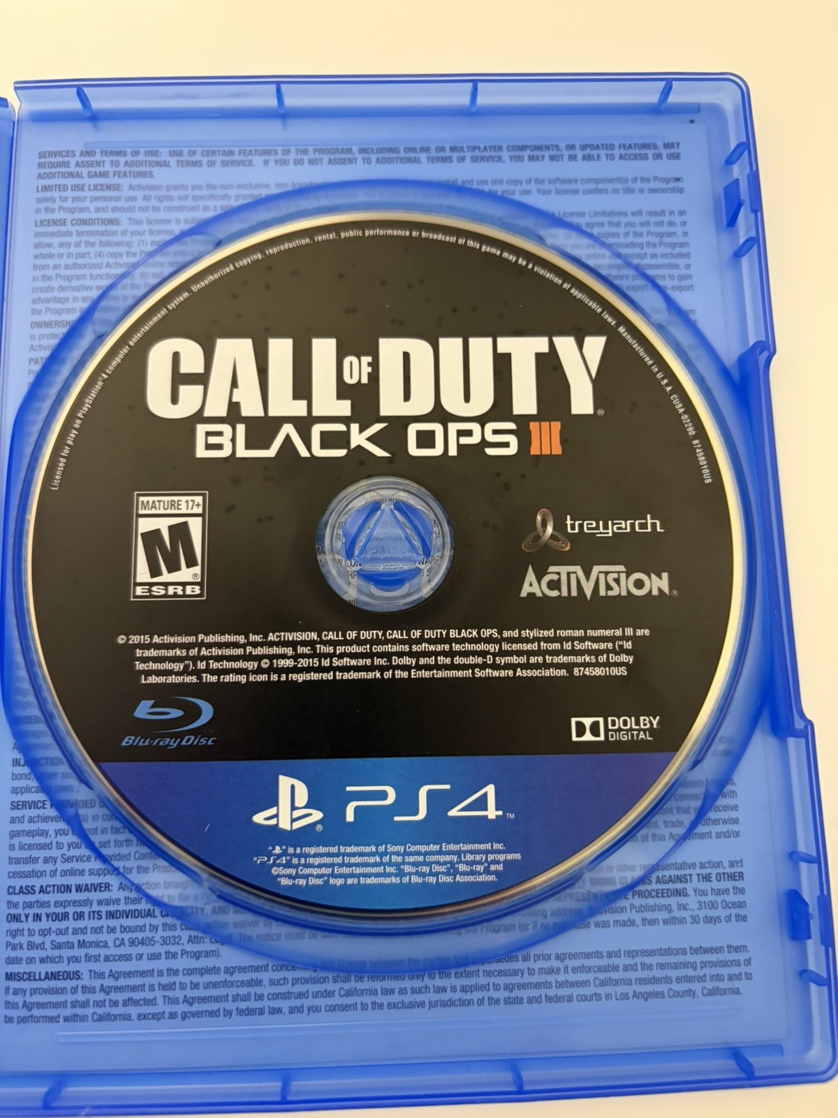 Call of Duty Black Ops III – Zombie Chronicles- Sony Playstation 4- Pre-owned