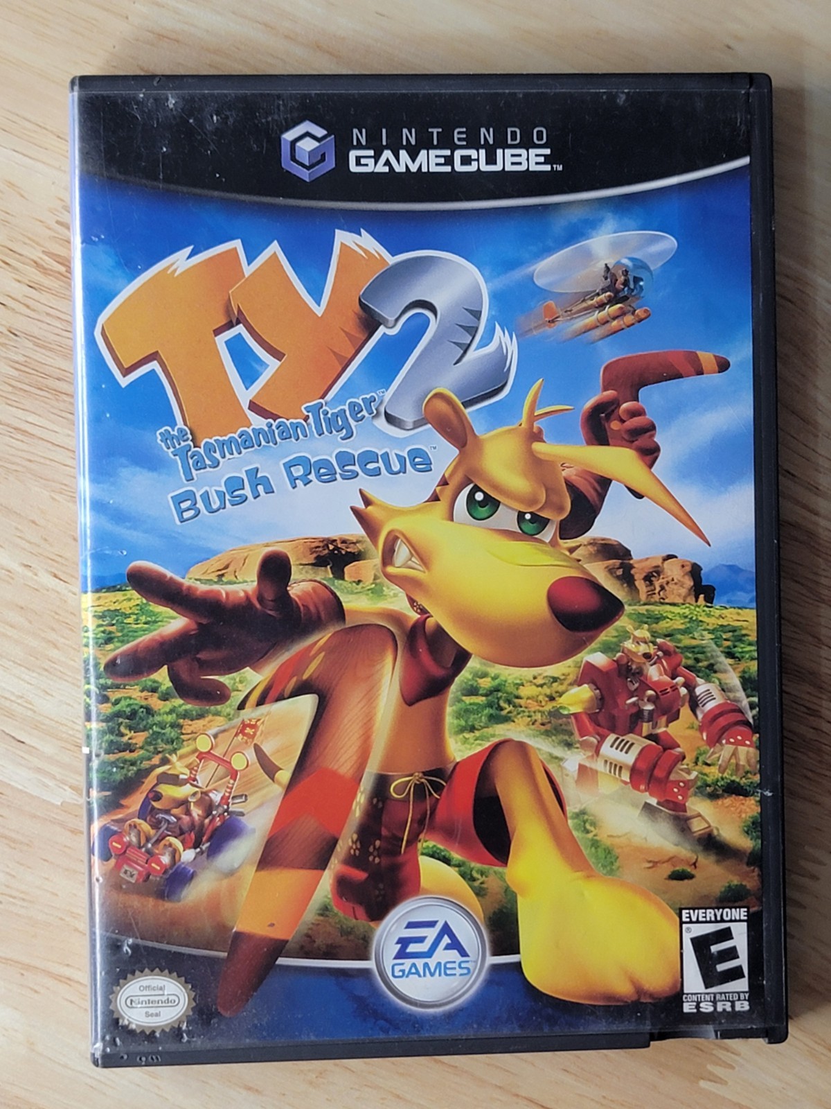 Ty the Tasmanian Tiger 2: Bush Rescue (Nintendo GameCube, 2004) No Manual