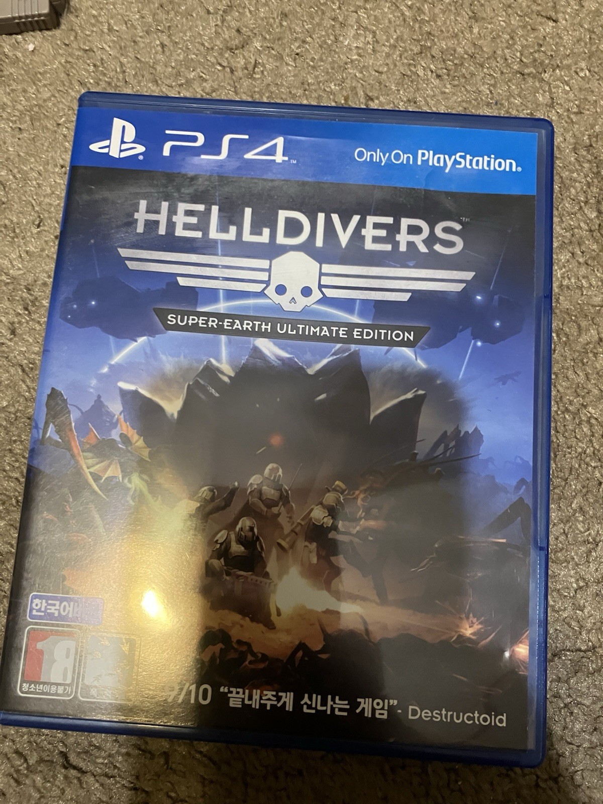 Authentic & Tested Helldivers Super Earth Ultimate Edition PS4, Cib, Works, Read