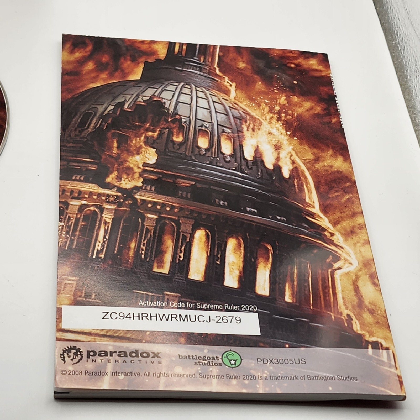 Supreme Ruler 2020 (PC, 2008, Paradox Interactive)