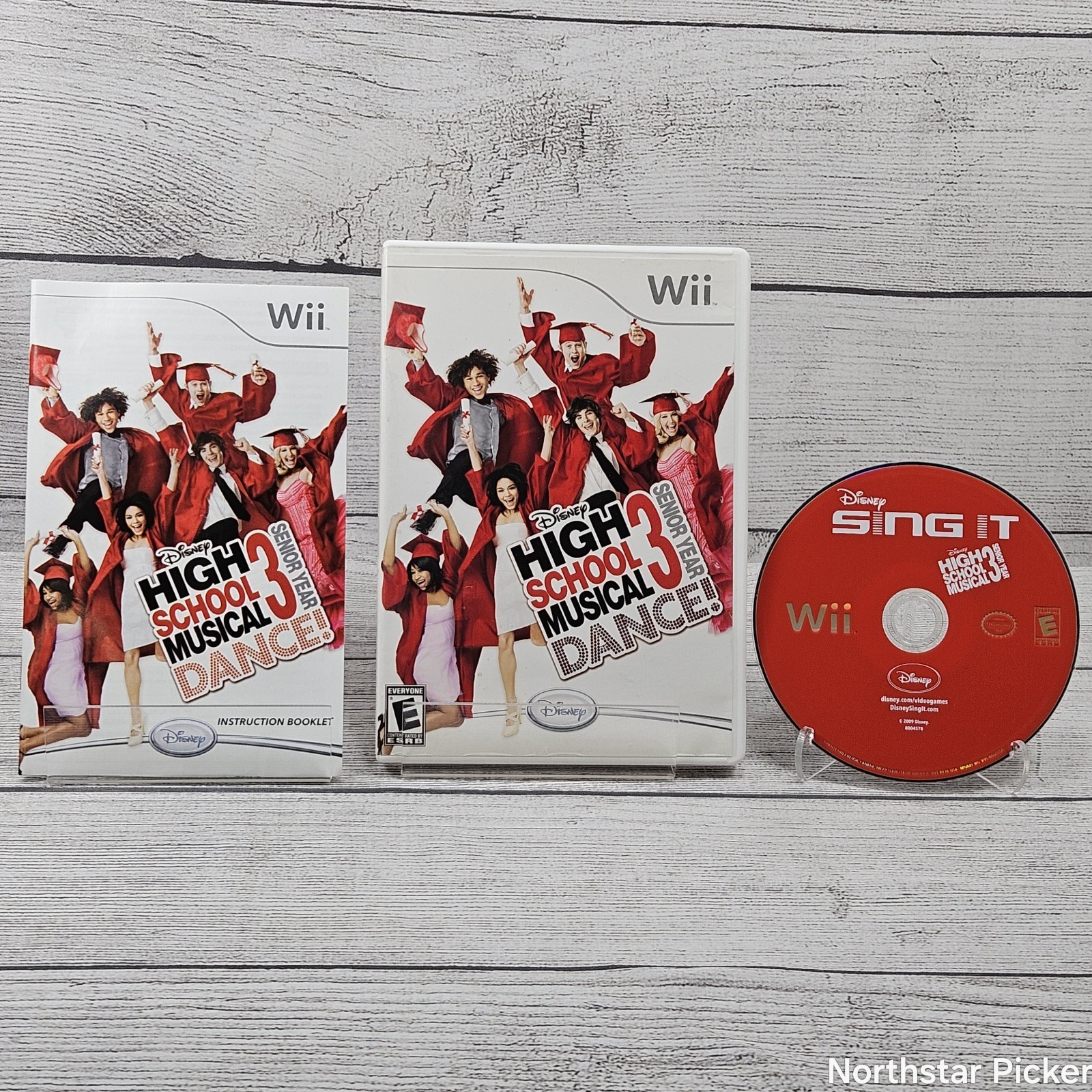 High School Musical 3 Senior Year (Wii, 2008) w/ Manual CIB | Tested