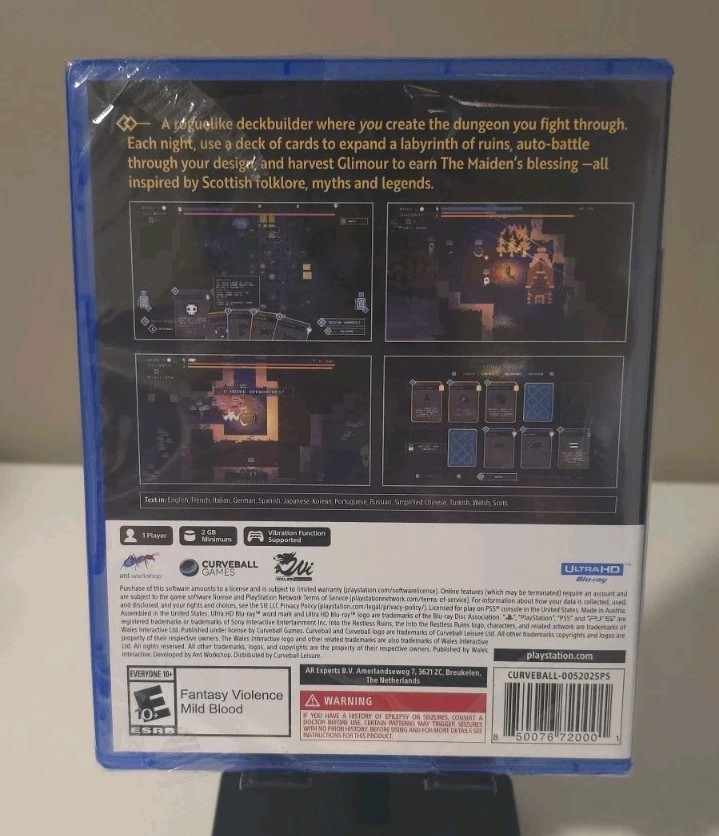 Into The Restless Ruins (Playstation 5 | PS5) Brand New Factory Sealed Rip Seal