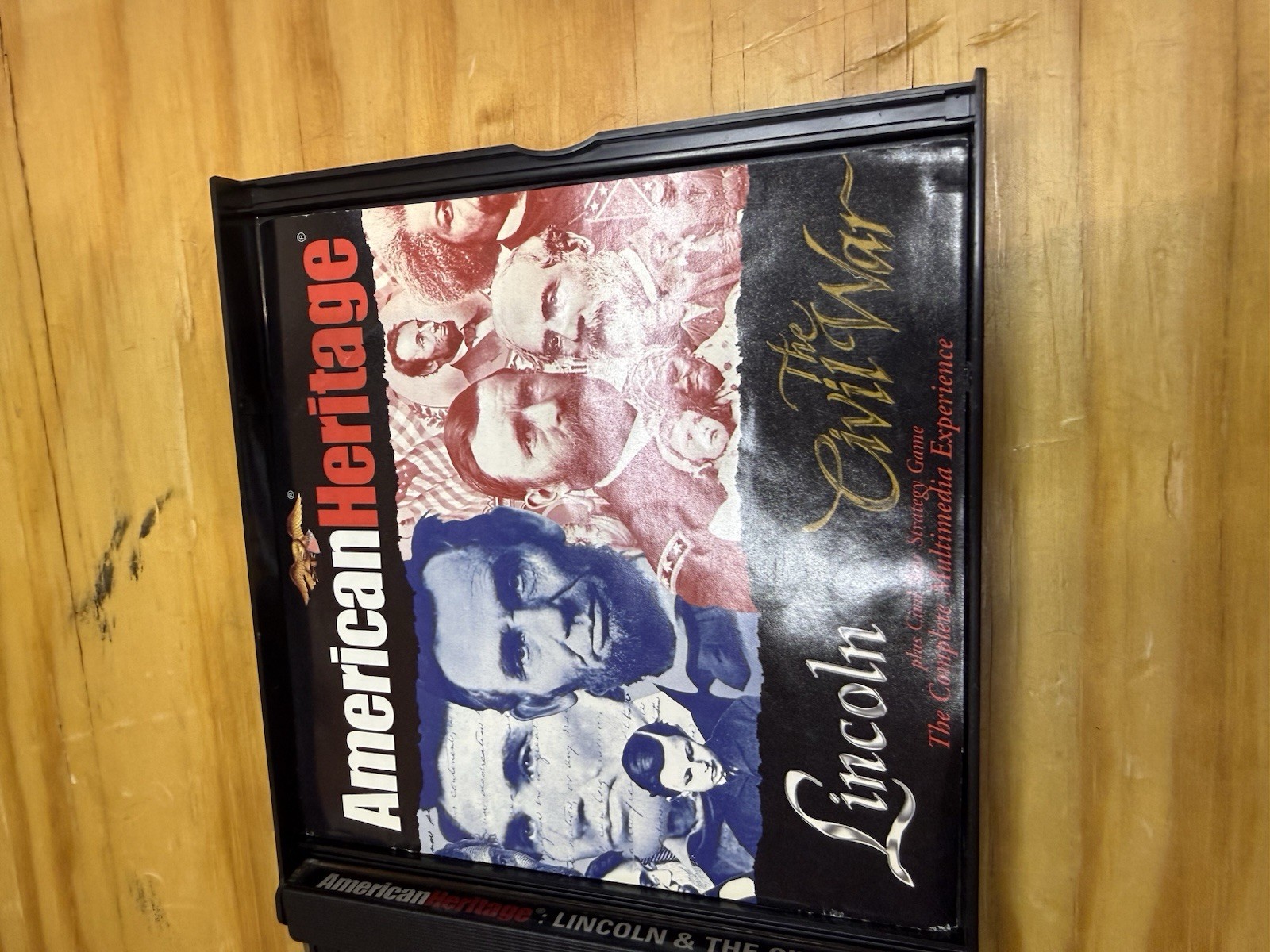 1997 American Heritage Multimedia LINCOLN and THE CIVIL WAR ~ Windows