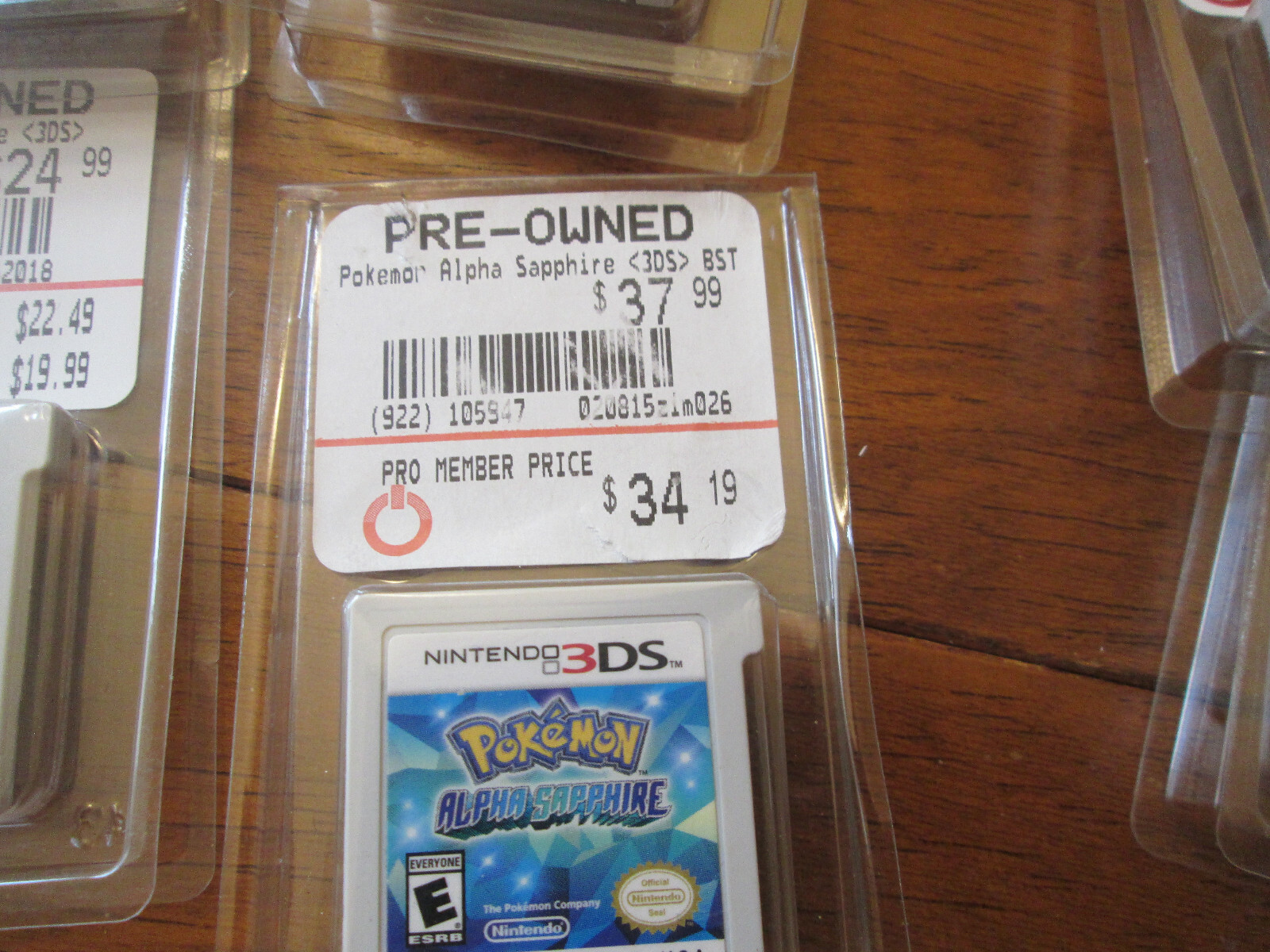 Pokemon: Alpha Sapphire & Omega Ruby Nintendo 3DS LOT AUTHENTIC ONLY CARTRIDGE